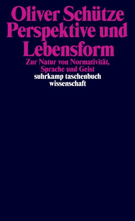 Produktbild: Perspektive und Lebensform