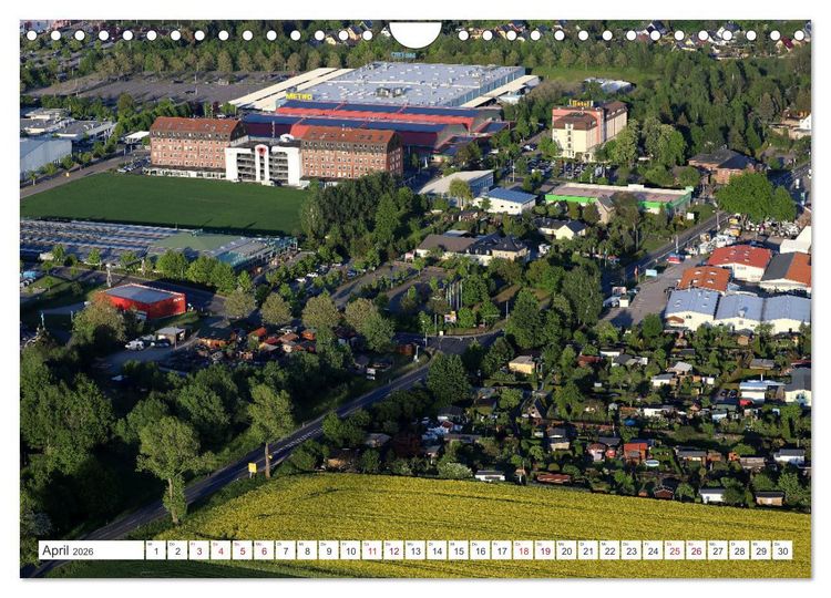 Produktbild: Chemnitz - Von Oben Nach Unten (Wandkalender 2026 DIN A4 quer), CALVENDO Monatskalender