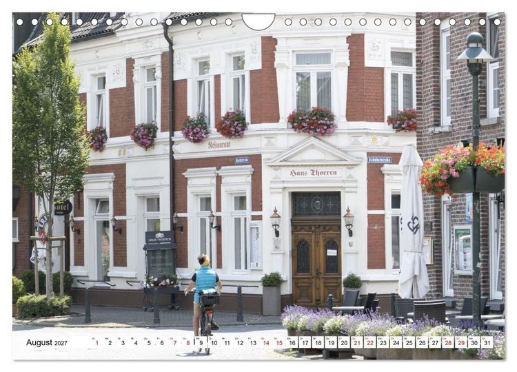 Produktbild: Radland Deutschland - Niederrhein (Wandkalender 2027 DIN A4 quer), CALVENDO Monatskalender