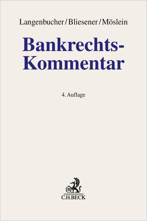 Produktbild: Bankrechts-Kommentar
