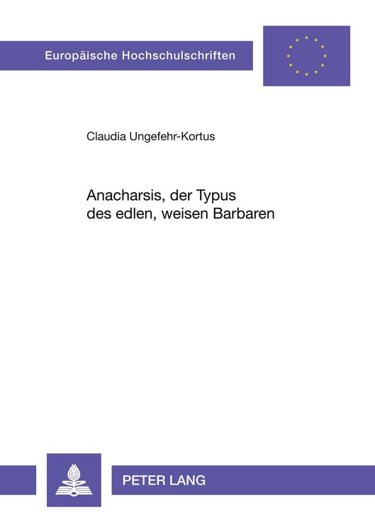 Produktbild: Anacharsis, der Typus des edlen, weisen Barbaren