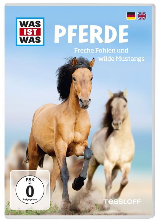 Produktbild: WAS IST WAS DVD Pferde. Freche Fohlen und wilde Mustangs