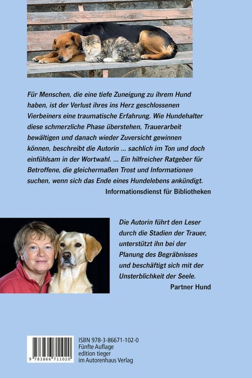 Produktbild: Der Verlust eines Hundes - und wie wir ihn &uuml;berwinden