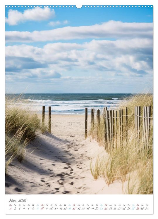 Produktbild: Ultimativer Strandspa&szlig; (hochwertiger Premium Wandkalender 2026 DIN A2 hoch), Kunstdruck in Hochglanz