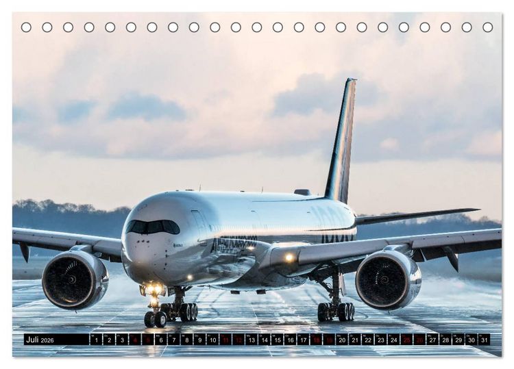 Produktbild: Faszination Fliegen (Tischkalender 2026 DIN A5 quer), CALVENDO Monatskalender