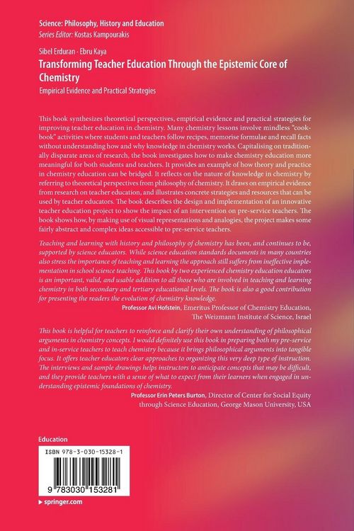 Produktbild: Transforming Teacher Education Through the Epistemic Core of Chemistry