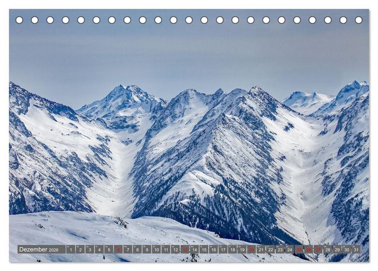 Produktbild: K&ouml;nigsleiten am Gerlospass (Tischkalender 2026 DIN A5 quer), CALVENDO Monatskalender