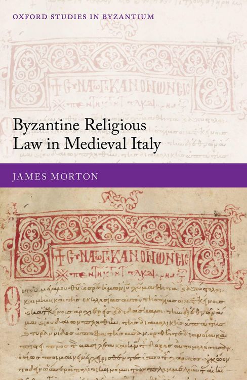 Produktbild: Byzantine Religious Law in Medieval Italy