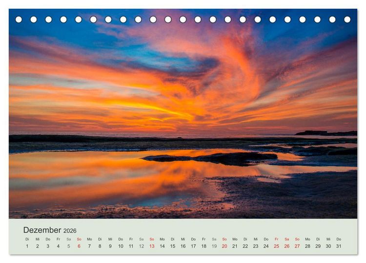 Produktbild: Kalender Traumstr&auml;nde 2026 (Tischkalender 2026 DIN A5 quer), CALVENDO Monatskalender