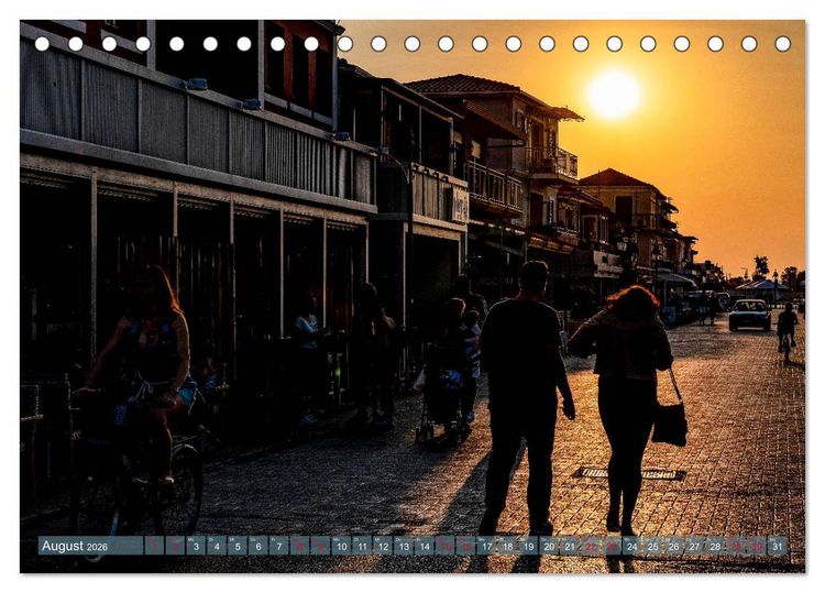 Produktbild: Lefkada - die wei&szlig;e Perle im Ionischen Meer (Tischkalender 2026 DIN A5 quer), CALVENDO Monatskalender