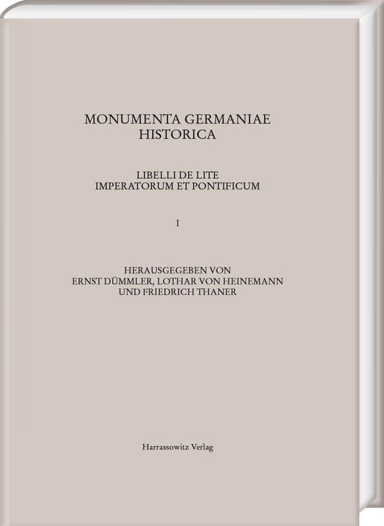 Produktbild: Libelli de lite imperatorum et pontificum saec. XI. et XII. conscripti