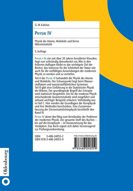 Produktbild: Physik IV
