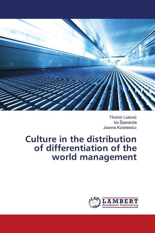 Produktbild: Culture in the distribution of differentiation of the world management