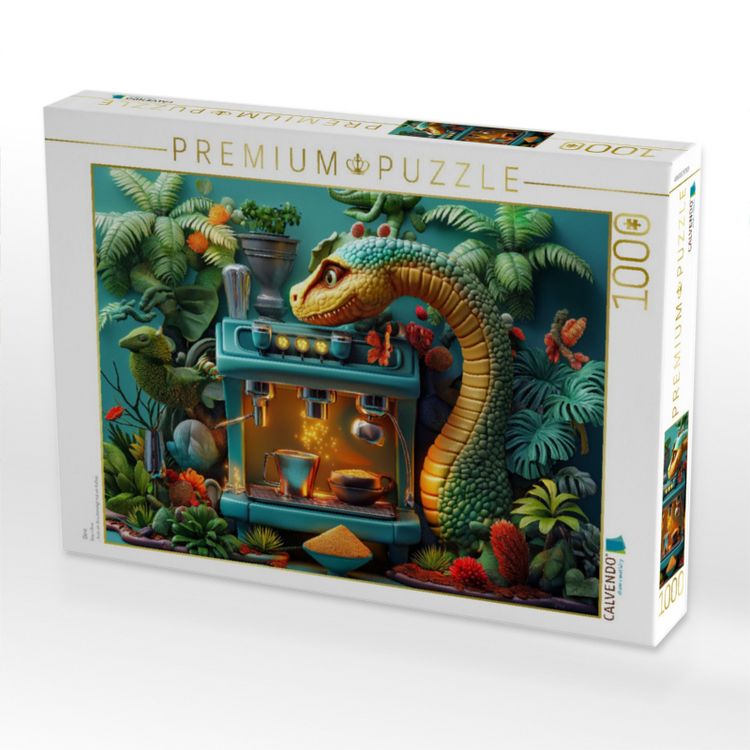 Produktbild: CALVENDO Puzzle Dino | 1000 Teile Lege-Gr&ouml;&szlig;e 64x48cm Foto-Puzzle f&uuml;r gl&uuml;ckliche Stunden