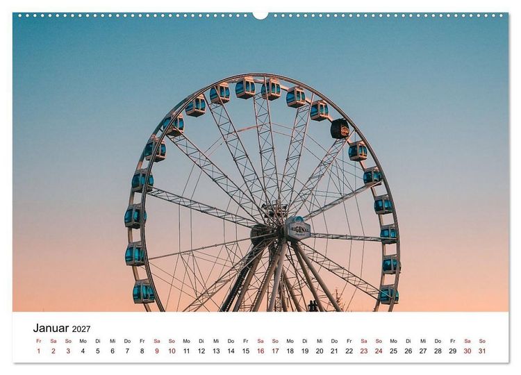 Produktbild: Finnland - Eine bezaubernde Reise in den Norden. (hochwertiger Premium Wandkalender 2027 DIN A2 quer), Kunstdruck in Hochglanz
