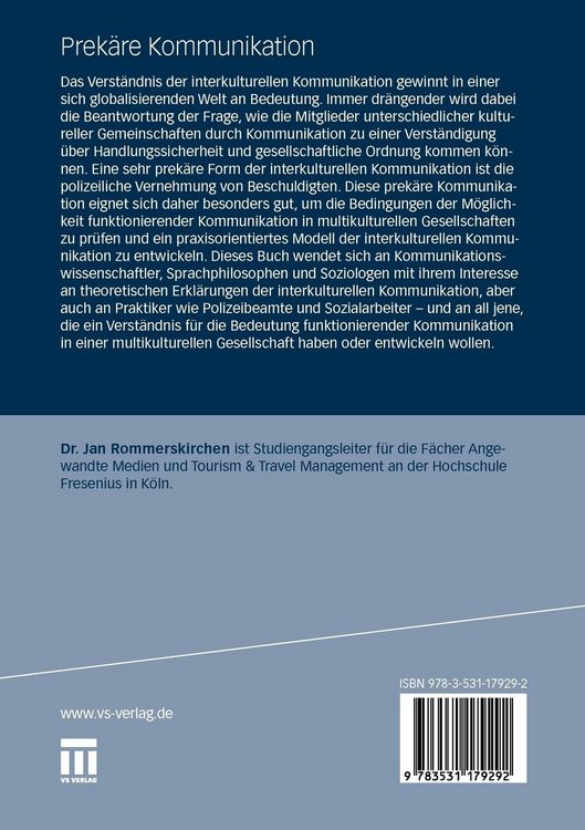Produktbild: Prek&auml;re Kommunikation