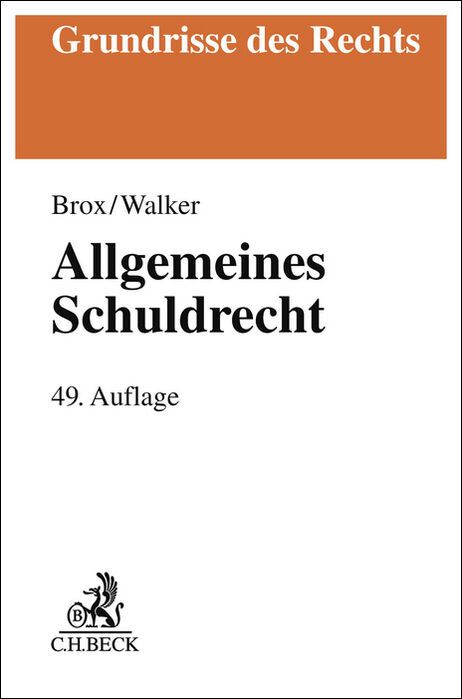 Produktbild: Allgemeines Schuldrecht