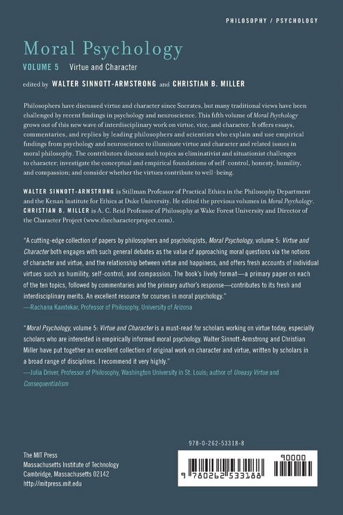 Produktbild: Moral Psychology, Volume 5