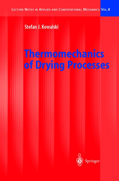 Produktbild: Thermomechanics of Drying Processes