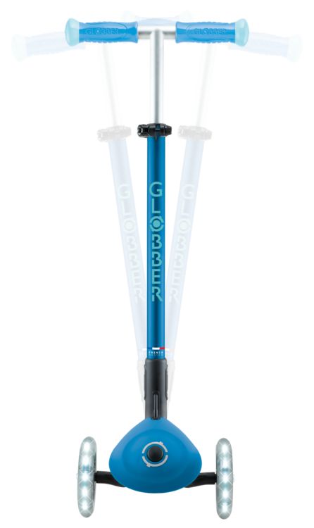Produktbild: GLOBBER ELITE GLOW LIGHTS petrol, mit Leuchtrollen und Glow-Effekt