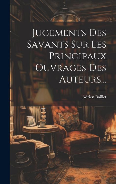 Produktbild: Jugements Des Savants Sur Les Principaux Ouvrages Des Auteurs...