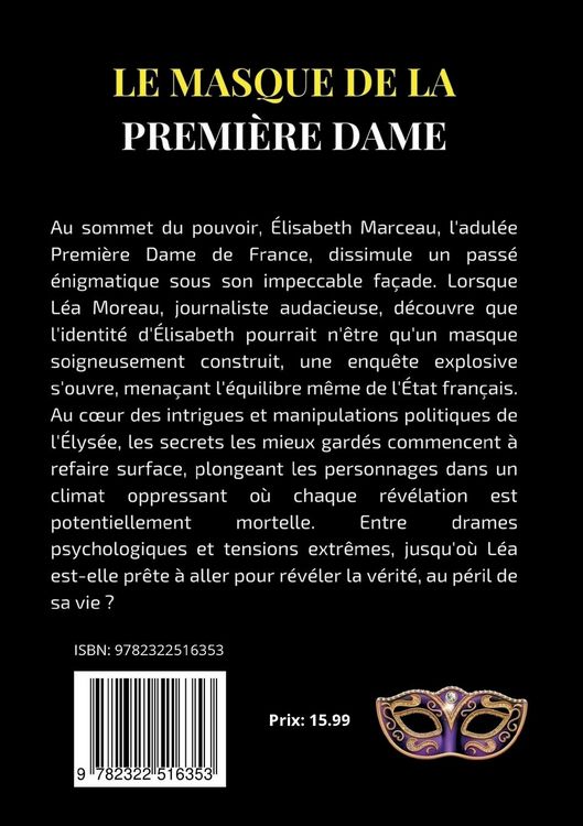Produktbild: Le Masque de la Premi&egrave;re Dame
