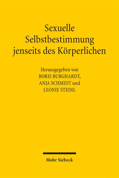 Produktbild: Sexuelle Selbstbestimmung jenseits des K&ouml;rperlichen
