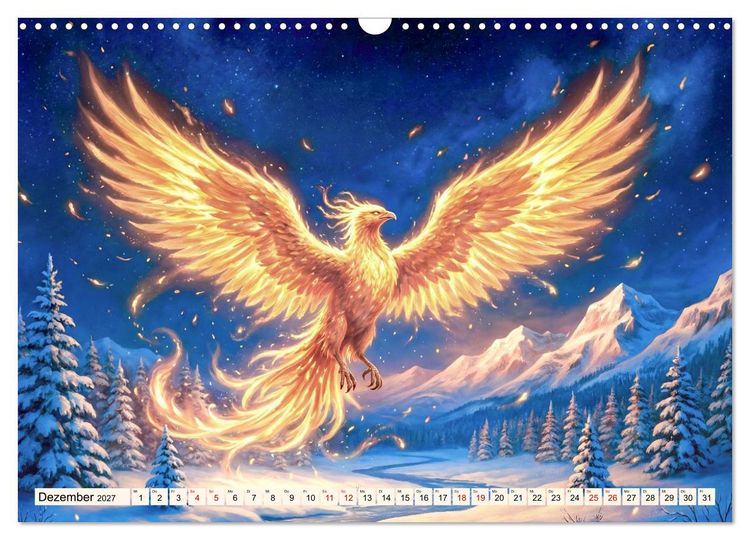 Produktbild: Gesch&ouml;pfe der Legenden - Eine Reise durch die Welt mystischer Wesen (Wandkalender 2027 DIN A3 quer), CALVENDO Monatskalender