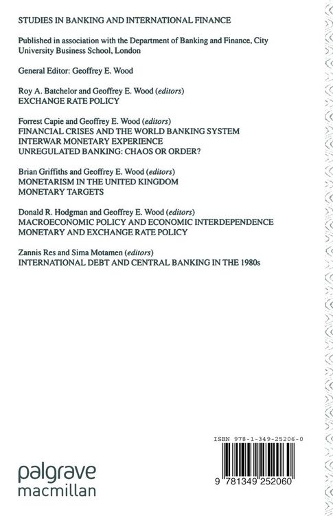 Produktbild: Monetary Economics in the 1990s