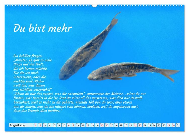 Produktbild: Und der Zen-Meister sprach (Wandkalender 2026 DIN A2 quer), CALVENDO Monatskalender
