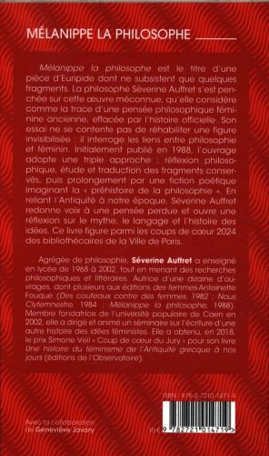 Produktbild: M&eacute;lanippe la philosophe : trilogie