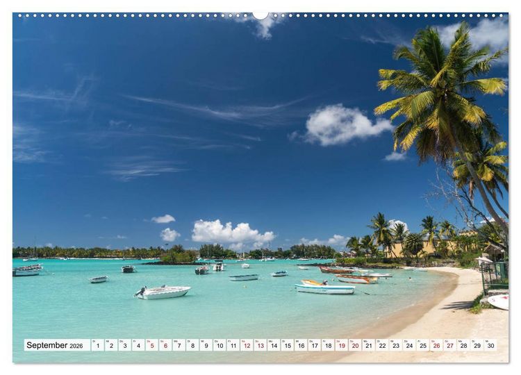 Produktbild: Traumstr&auml;nde auf Mauritius (Wandkalender 2026 DIN A2 quer), CALVENDO Monatskalender