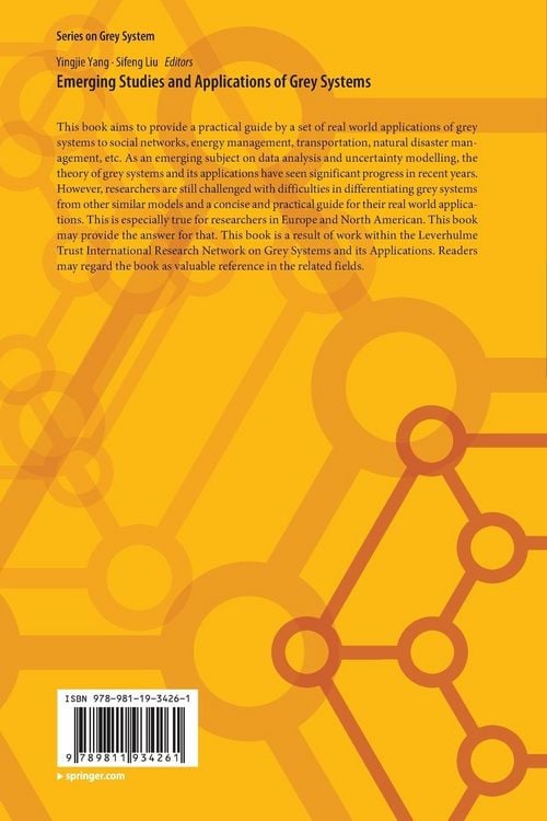 Produktbild: Emerging Studies and Applications of Grey Systems