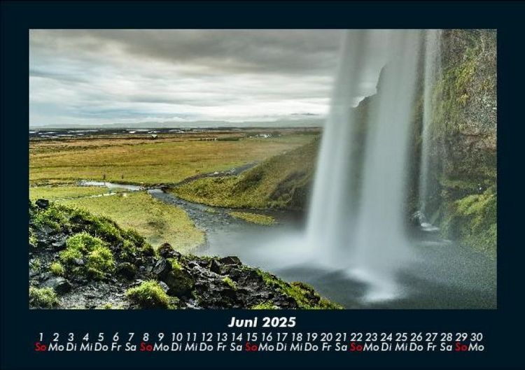 Produktbild: Wasserf&auml;lle 2025 Fotokalender DIN A5