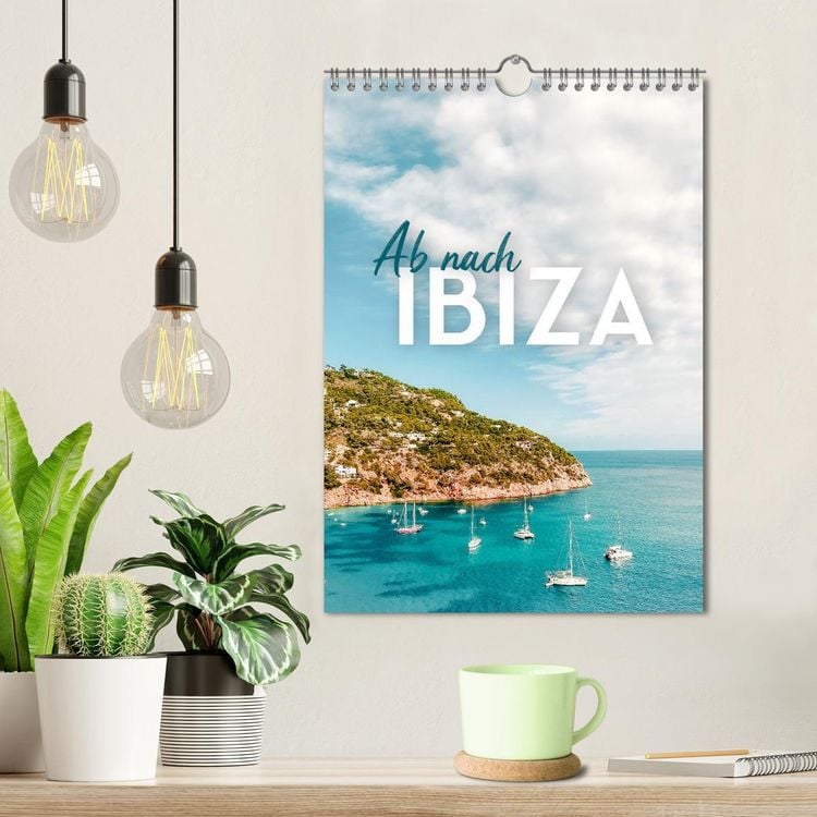 Produktbild: Ab nach Ibiza (Wandkalender 2026 DIN A4 hoch), CALVENDO Monatskalender
