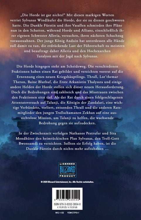 Produktbild: World of Warcraft: Shadowlands: Aufstieg der Schatten