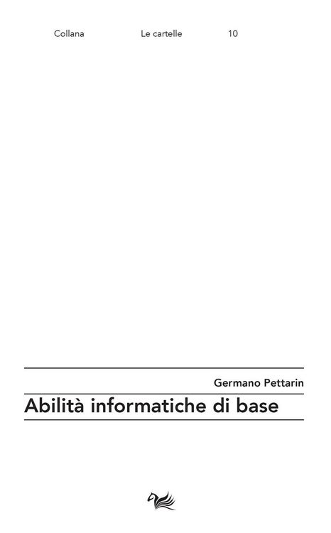 Produktbild: Abilit&agrave; informatiche di base