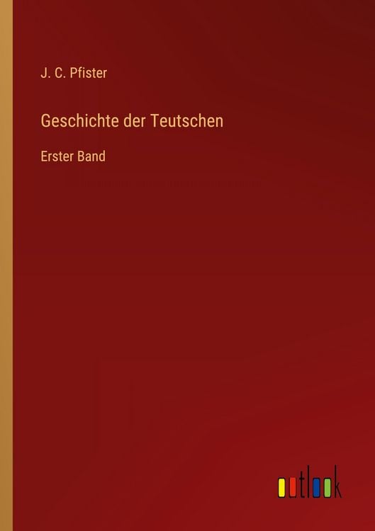 Produktbild: Geschichte der Teutschen