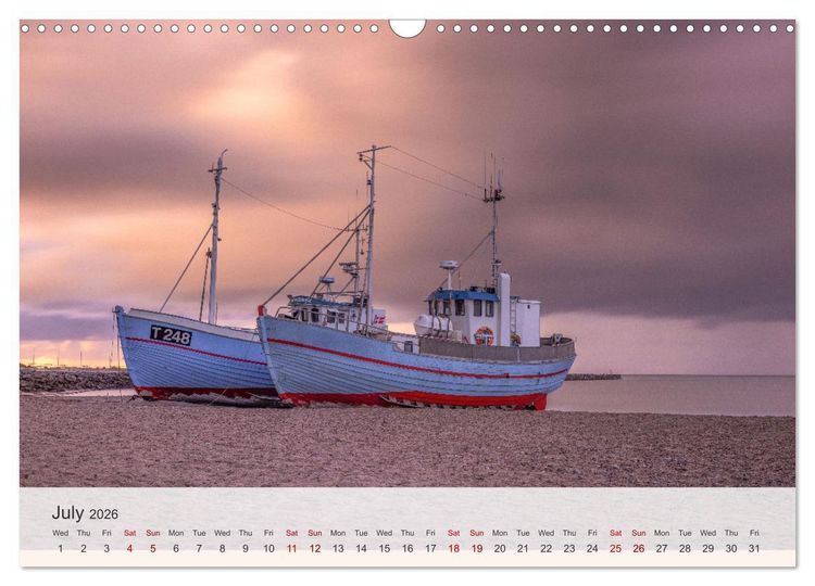 Produktbild: The Charm of Denmark's North Sea (Wall Calendar 2026 DIN A3 landscape), CALVENDO 12 Month Wall Calendar