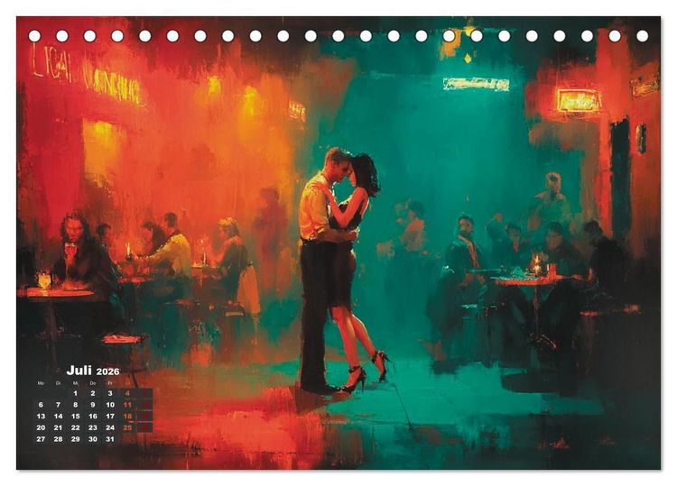 Produktbild: Von Menschen und Momenten (Tischkalender 2026 DIN A5 quer), CALVENDO Monatskalender