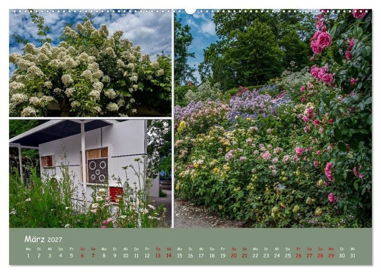 Produktbild: Erfurt erbl&uuml;ht (hochwertiger Premium Wandkalender 2027 DIN A2 quer), Kunstdruck in Hochglanz