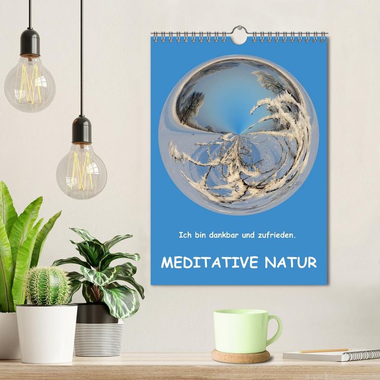 Produktbild: Meditative Natur (Wandkalender 2026 DIN A4 hoch), CALVENDO Monatskalender