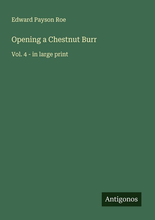 Produktbild: Opening a Chestnut Burr