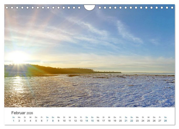 Produktbild: Deutsche K&uuml;ste - Nordsee und Ostsee (Wandkalender 2026 DIN A4 quer), CALVENDO Monatskalender