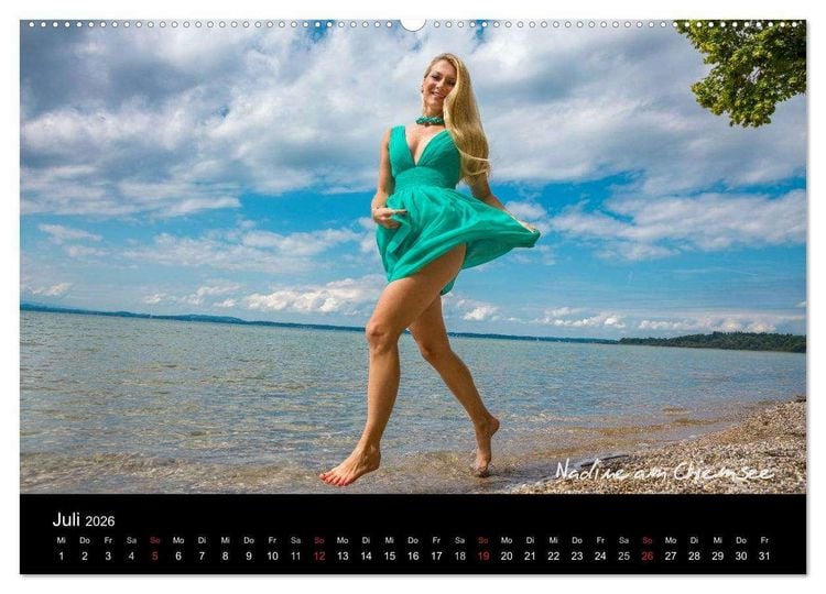 Produktbild: Chiemgau-M&auml;dels (Wandkalender 2026 DIN A2 quer), CALVENDO Monatskalender