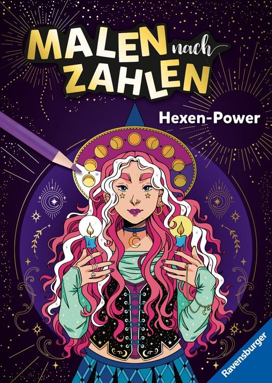 Produktbild: Malen nach Zahlen - Hexen-Power