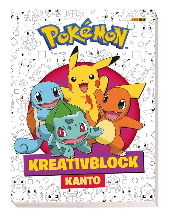 Produktbild: Pok&eacute;mon: Kreativblock Kanto
