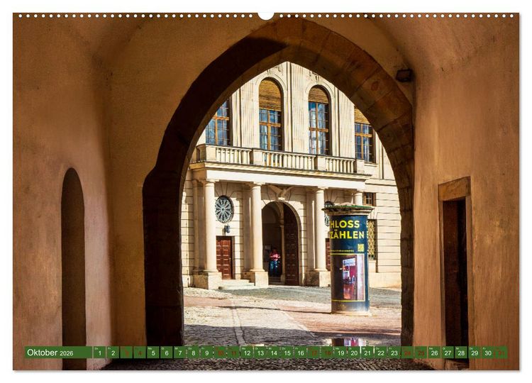Produktbild: Klassikerstadt Weimar - Reise durch das sch&ouml;ne Th&uuml;ringen (hochwertiger Premium Wandkalender 2026 DIN A2 quer), Kunstdruck in Hochglanz