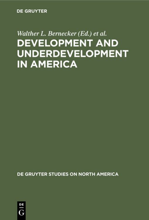 Produktbild: Development and Underdevelopment in America