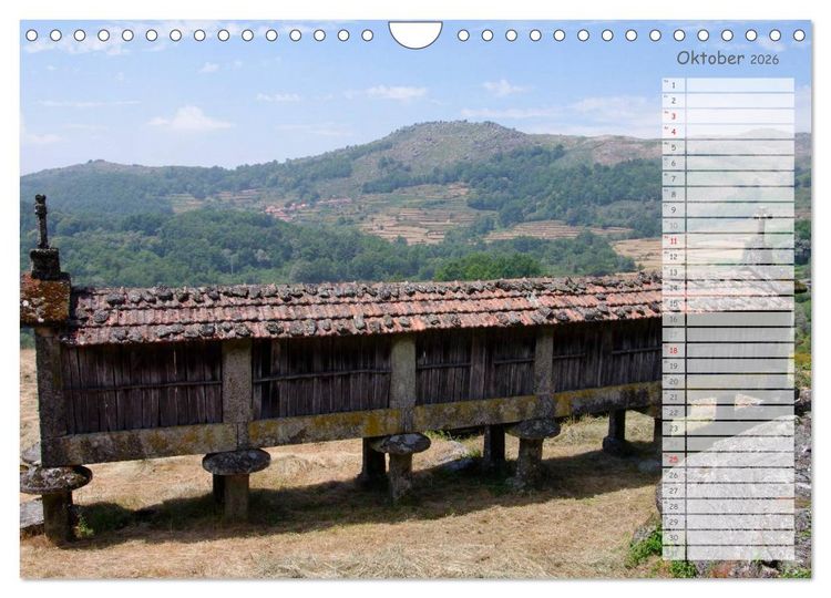 Produktbild: Portugal - der Norden (Wandkalender 2026 DIN A4 quer), CALVENDO Monatskalender